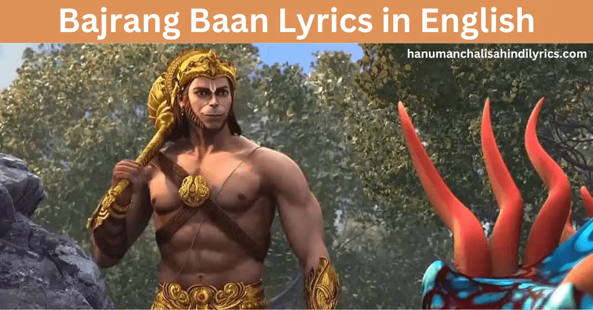 Bajrang Baan Lyrics in English