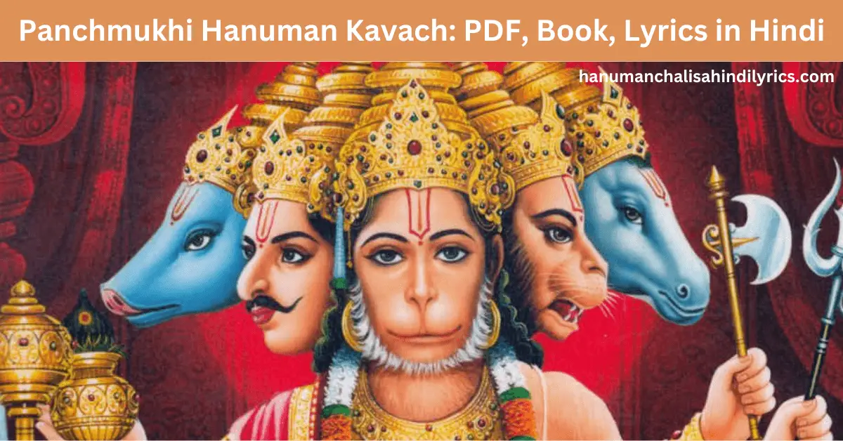 panchmukhi hanuman kavach, Hanuman Kavach, panchmukhi hanuman kavach pdf